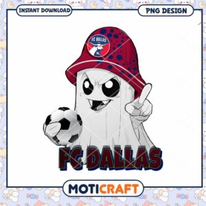 FC Dallas Ghost PNG Sublimation Design
