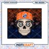 FC Cincinnati Sugar Skull PNG Design