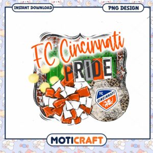 FC Cincinnati Pride PNG Sublimation