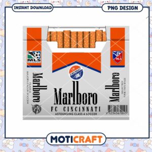 FC Cincinnati Marlboro PNG Design