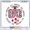 DC United Soccer Go Leopard PNG Design