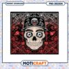 DC United Skull Bandana PNG Design