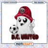 DC United Ghost PNG Sublimation Design