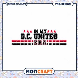 DC United Era PNG Design Instant Download