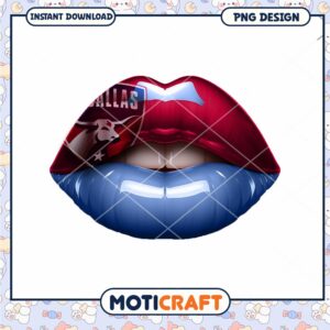 Dallas FC Lips PNG Design Instant Download