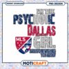 Dallas Soccer Girl PNG Design