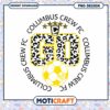 Columbus Crew FC Go Leopard PNG Design