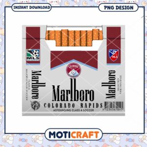 Colorado Rapids Marlboro PNG Design