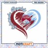 Colorado Rapids Heart PNG Design Instant Download Art
