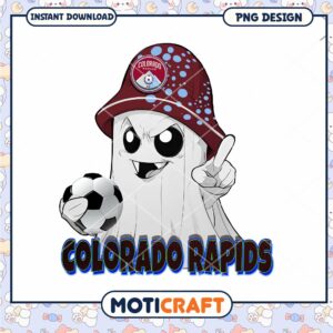 Colorado Rapids Ghost PNG Sublimation