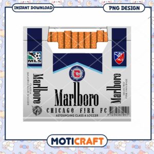 Chicago Fire FC Marlboro PNG Design