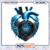 Charlotte FC Heart PNG Design