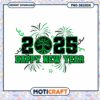 Celebrate 2025 with this Happy New Year PNG Design