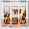 Washington Commanders NFL Tumbler PNG, Unique and Stylish Design