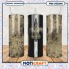 Tumbler with New Orleans Saints Design, Perfect for Game Day Use