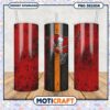 Tumbler with Tampa Bay Buccaneers design, perfect for fans on the go