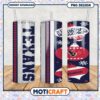 Texas Texans Holiday Tumbler Design, Perfect for Festive Cheer