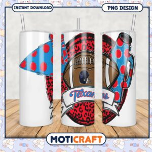 Texans Tumbler with Pizza and Football Design, Perfect Gift Idea
