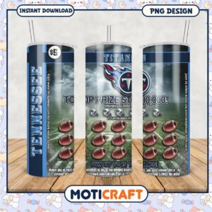 Tennessee Titans Tumbler Giveaway, Win Up to 100000 Dollars!