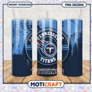 Tennessee Titans Tumbler PNG Design for Fans and Collectors