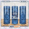 Tennessee Titans tumbler design with floral patterns, perfect for fans