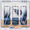 Tennessee Titans tumbler design for NFL fans, stylish and functional