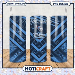 Tennessee Titans tumbler cup design, stylish and eye catching choice