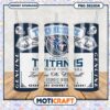 Tennessee Titans tumbler cup design, perfect for football fans