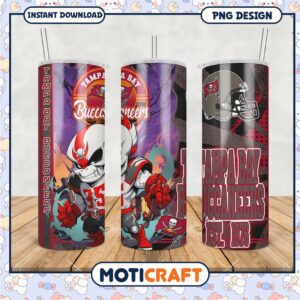 Tampa Bay Buccaneers tumbler set, perfect for fans and collectors