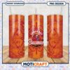 Tampa Bay Buccaneers tumbler cup design, vibrant colors for fans