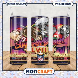Super Bowl LVIII Tumbler, Celebrate the 2024 NFL Championship