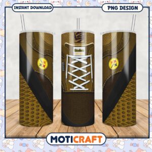 Stylish tumbler with sporty shoe design, perfect for fans and gifts