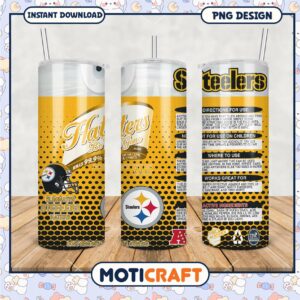 Steelers Haters Be Gone Tumbler, wipes out negativity instantly