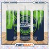 Seattle Seahawks Tumbler PNG Design, Perfect for Game Day Fun