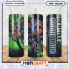 Seattle Seahawks tumbler design, vibrant colors for fans everywhere