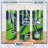 Seattle Seahawks tumbler design, perfect for sports fans everywhere