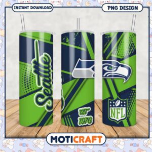 Seattle Seahawks Tumbler Cup, Show Your Team Spirit Daily