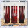 San Francisco 49ers Tumbler, stylish and vibrant design for fans