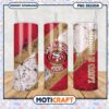 San Francisco 49ers tumbler design, perfect for fans to show pride 1 San Francisco 49ers tumbler design, perfect for fans to show pride