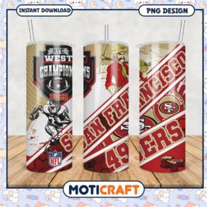 San Francisco 49ers tumbler cup 2023 champions design, perfect gift ideas