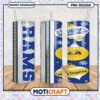 Rams Themed Tumbler PNG Design, Perfect for Holiday Gifts
