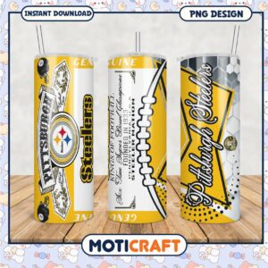 Pittsburgh Steelers Tumbler, Unique Design for Fans and Collectors