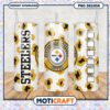 Pittsburgh Steelers leopard print tumbler cup, perfect for coffee lovers 2 Pittsburgh Steelers leopard print tumbler cup, perfect for coffee lovers