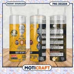 Pittsburgh Steelers Hater Guard Tumbler, 20 oz Long Lasting Repellent