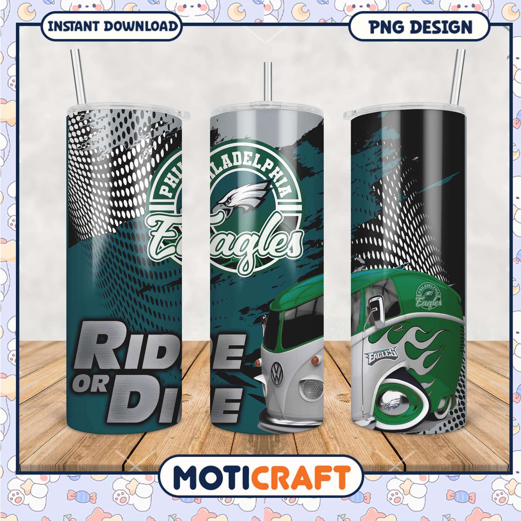 Philadelphia Eagles Tumbler Set, perfect for game day drinks Philadelphia Eagles Tumbler Set, perfect for game day drinks