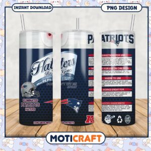 Patriots Haters Gone Tumbler, perfect for sports fans at home