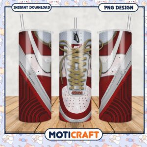 Nike Air Sneakers Tumbler, unique design for sports lovers