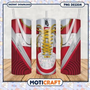 Nike Air Inspired Tumbler, Stylish Design for Sports Fans