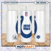 NFL Colts Tumbler with Straw, Perfect for Game Day Use