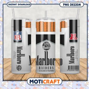 NFL and Raiders Theme Tumbler PNG, Perfect for Game Day Use